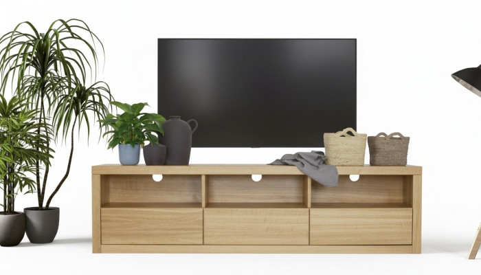 Design RTV TV Kommode Anrichte Kommode Säit Low Regal Luxus Wunnzëmmer Board Schaf