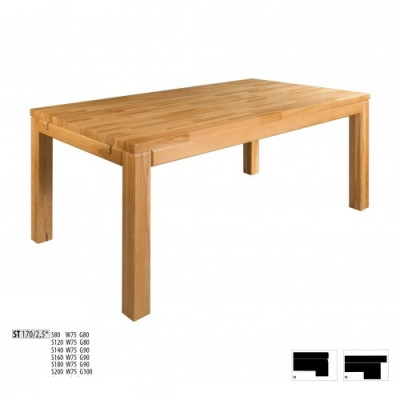 Iessdësch Holz Dëscher Wunn Iess Zëmmer Dësch Massivholz Iessdëscher Massivholz 180x90