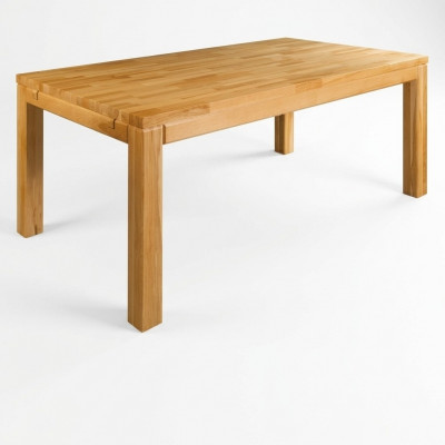 Iessdësch Holz Dëscher Wunn- Iess- Zëmmer Massivholz Iessdëscher Echt Holz 120x80