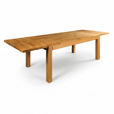 Iessdësch Massive Miwwelen Iesszëmmer Dësch 160x90cm Eechent Holz Vollholz Neit Dëscher