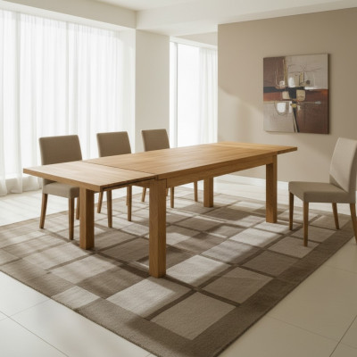 Iessdësch Massivdëscher Miwwelen Iesszëmmerdësch 160x90cm Echt Holz Vollholz Nei