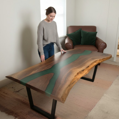 Couchtisch Handgemaachten Bäitelltësch Designer Dësch Couchtisch