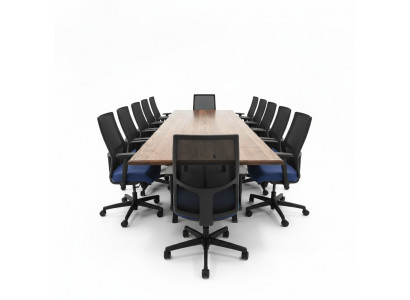 Konferenz Dësch Versammlung Tableaus Echt Holz Massiv Miwwelen Dëscher Iessdësch