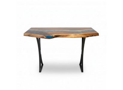 Konsolendësch Design Dësch Kommode Handgemaachter Epoxyharz Dëscher