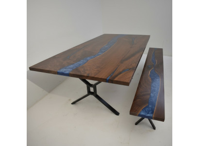 Design Dësch Bänk Iessdësch Kichendësch Dëscher Bänken Massiv Massivholz Wunnzëmmer
