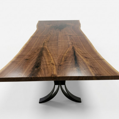 Luxus Iessdësch Echt Holz Designer Kichendësch Massiv Dëscher 1m² Präis