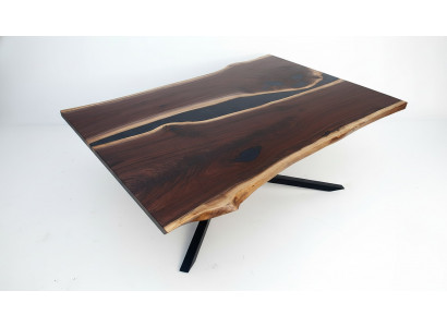 Epoxyharz Moosschnëtt Dësch Epoxy Resin Floss Eechte Holz Präis 1m² Dëscher