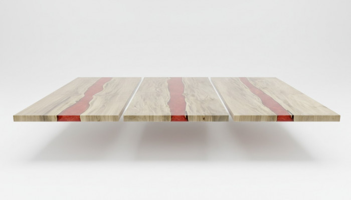 Epoxidharz Epoxy Floss Moossfabrikatioun Dësch Echt Holz Präis 1m² Dëscher Harz