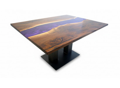 Dësch Epoxidharz Epoxy Resin Flësseg Echt Holz Präis 1qm Dëscher Moosaarbecht