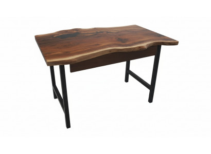 Designer Miwwel Schreifdësch 100*70cm Handgemaach Holz Dëscher Massiv