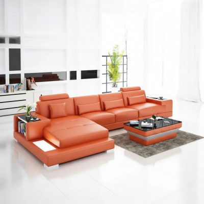 Këssen Ecksofa Wunnlandschaft Designer-Sofa Ecksofa L-Form Ecksofa Lieder-Sofa