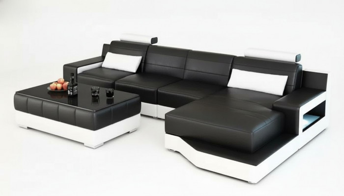 Ecksofa L-Form Modern Sofa Lieder-Sofa Ecksofa Polster Designer-Sofa