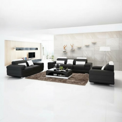 Design Sofagarnitur Couch 321 Sëtzer Dësch Garnituren Lieder Set Grupp 4tlg