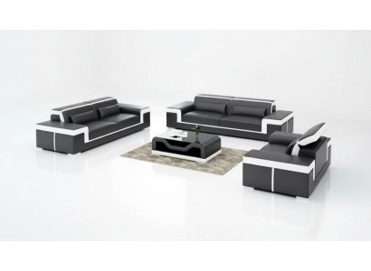 Design Sofagarnitur 321 Sëtzer Set Design Sofa Polster Canapéë Couch Luxus Nei