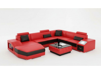 Liederdivan Designer Divan Ecke Sofa U-Form Modernen Divan Liederdivan Ecke Sofa Polster