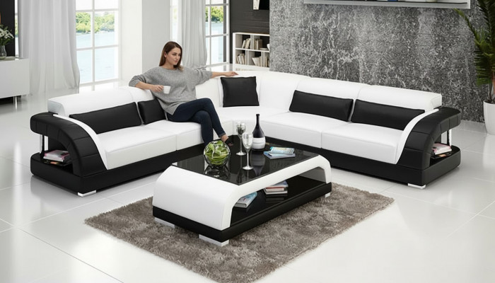 Liedergausch Wunnzëmmer Canapé Polster Eckaapé Design Gainapen Canapéë Liedergaarnitur