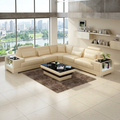 Design Wohnzimmer Sofa Miwwelen Eckcouch Ecksofa Liederpolster Couch