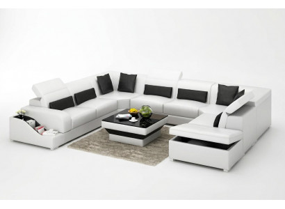 Luxus Wunnzëmmer Miwwelen Sofa Garnitur Design Couchen inkl.