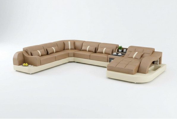 Design Sofa Komplett Set Garnitur Polstersofa Ecksofa Eckcouch Canapé Sideboard