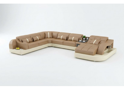 Design Sofa Komplett Set Garnitur Polstersofa Ecksofa Eckcouch Canapé Sideboard