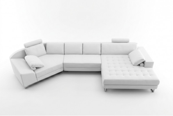 Modern Sofa Ecksitzgrupp U-Form Liederkanapé Ecksëtz Canapé Designer Sofa