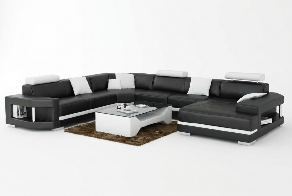 Eckgarnitur Ecksofa Polster Eckcouch Couch 2-Stéck Set Nei Modern
