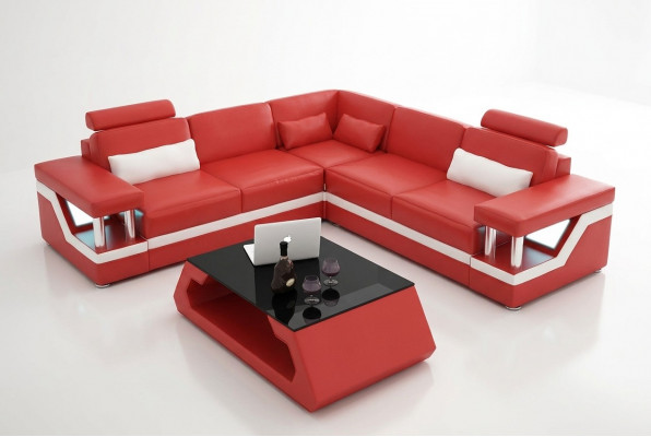 Wunnlandschaft Sofa Garnitur Eckgarnitur Lieder-Sofa Polster Polster Couch