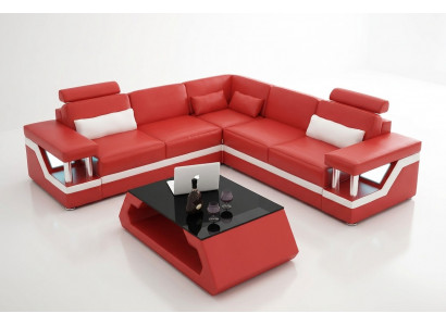 Wunnlandschaft Sofa Garnitur Eckgarnitur Lieder-Sofa Polster Polster Couch