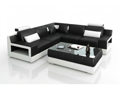 Wunnzëmmer Lieder XXL Canapé Landschaft Sofa modern Designer Eckpolster