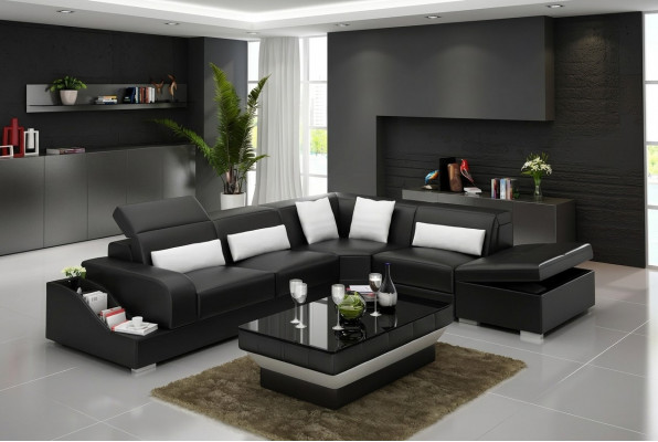 Garnitur Eckgarnitur Canapé Ledercanapé Eckcanapé Polsch Polster Couch Wunnlandschaft