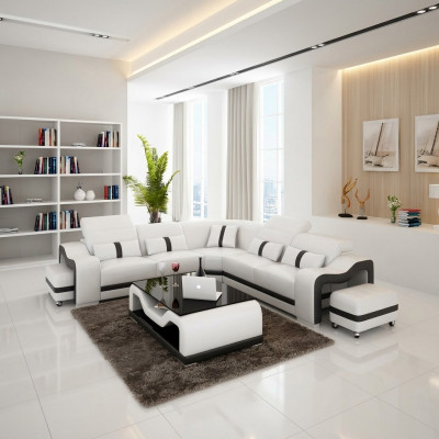 Ledersofa Design Sofa Ecksofa L Form Modern Ecksofa Polster.