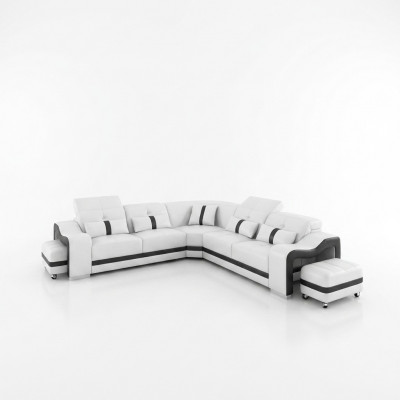 Ledersofa Design Sofa Ecksofa L Form Modern Ecksofa Polster.