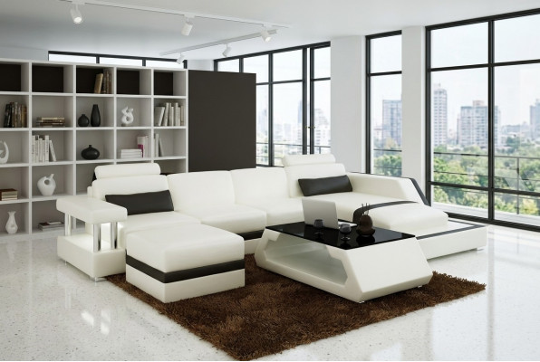 Ledercouch Eckcouch L-Form Modern Couch Ledercouch Eckcouch Polster