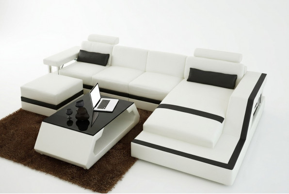 Ledercouch Eckcouch L-Form Modern Couch Ledercouch Eckcouch Polster