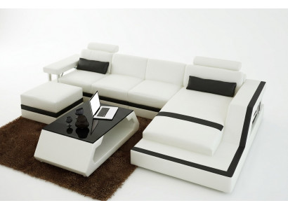 Ledercouch Eckcouch L-Form Modern Couch Ledercouch Eckcouch Polster