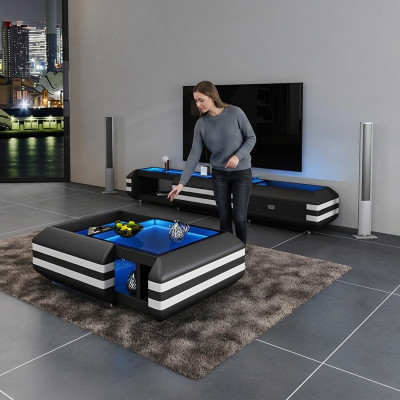 Sideboard Lieder rtv beliichte Wunnzëmmer Miwwelen Designer Lowboard