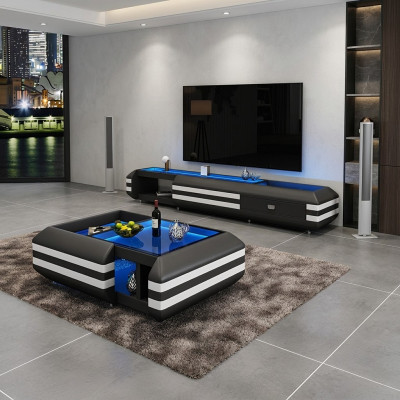 Sideboard Lieder rtv beliichte Wunnzëmmer Miwwelen Designer Lowboard
