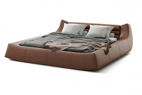Designer Bett Duebel Better Modernes Hotel Lieder Stoff Duebelbett