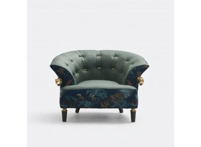 Textil-Sofa-Couch Polster Einsitzer Designer-Stil Miwwelen Modern Wunnzëmmer