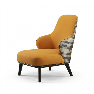 Modernt Fotell Polstersëtz Oueren-Sofa Canapé Designer Club Still Léin