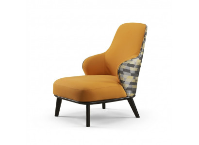 Modernt Fotell Polstersëtz Oueren-Sofa Canapé Designer Club Still Léin