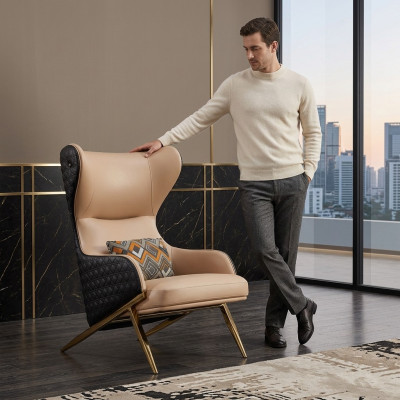 Chaise longue Designer Chaise longue Polsterchaise longue Modern Dekor Relax Liederchaise longue Luxus