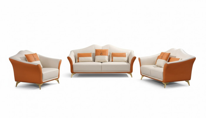 Chesterfield Sofagarnitur Polstersëtzgarnitur 2tlg. Set 3+2 Sëtzer Nei
