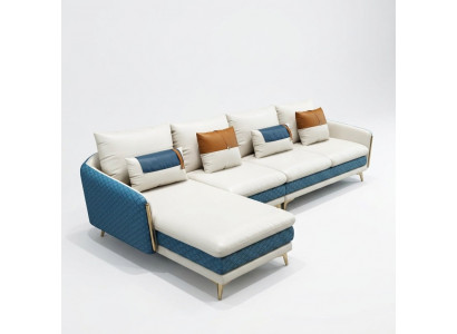 Eckcouch L-Form Modern Couch Liederdivan Deko Eckcouch Polsters Wohnlandschaf
