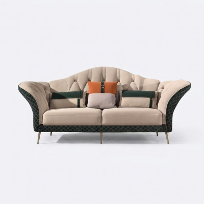 Soffagarnitur Designer Soffa Ledersoffa 321 Plaz Modern Soffa