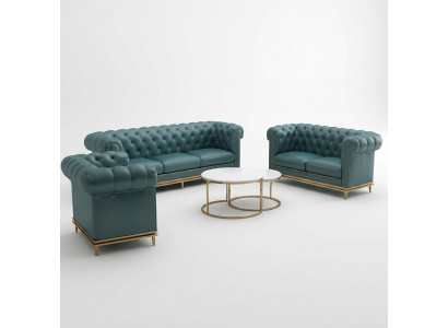 Chesterfield Sofa Couch Polster Couch 3er Couchen Polster Lieder Nei