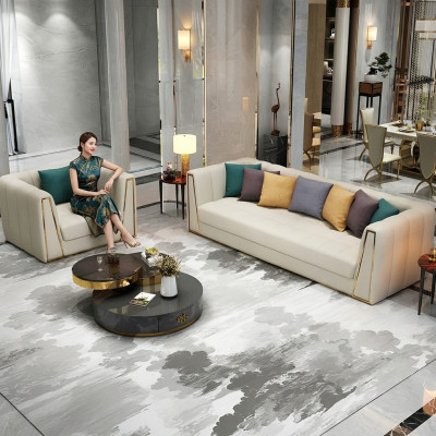 Edelstol Exklusiv Design Miwwelen 31 Sëtz Hocker Couche Polster Garnitur