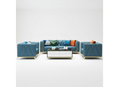 Chesterfield Liederdivan Couch Garnituren Wunnzëmmer Sofa Couch Garnituren