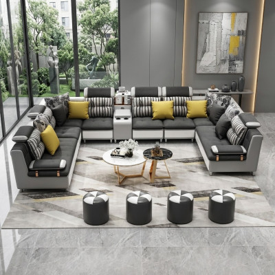Liedersofa Eckssofa U-Form Modern Sofa Liedersofa Eckssofa Polster
