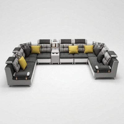 Liedersofa Eckssofa U-Form Modern Sofa Liedersofa Eckssofa Polster